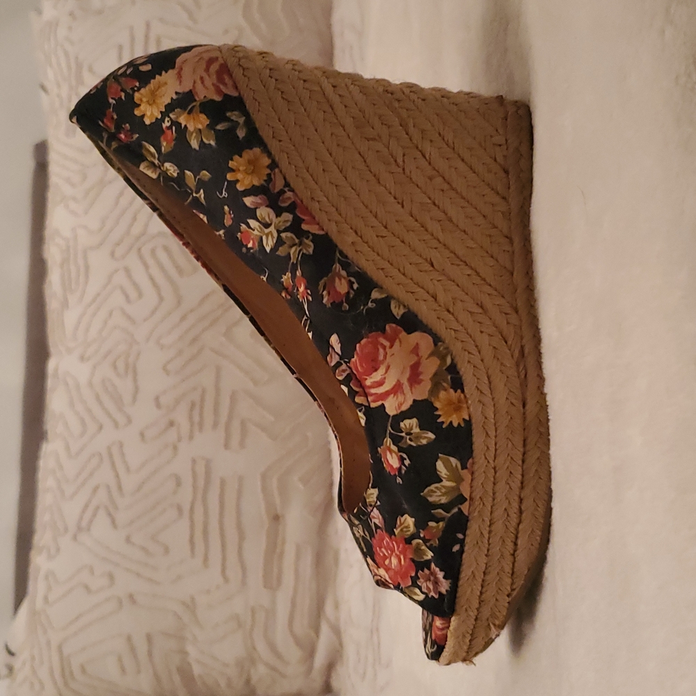 SODA HIGH HEEL WEDGE ESPADRILLS